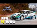 WRC Car vs FPV Drone | WRC Croatia 2021