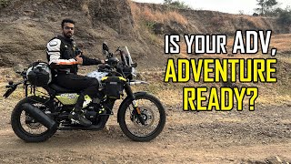Motorcycle Luggage Setup for an Adventure | Yezdi Adventure | PART 1