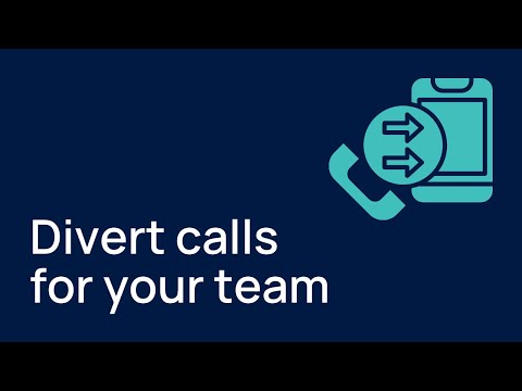Divert calls for your team
