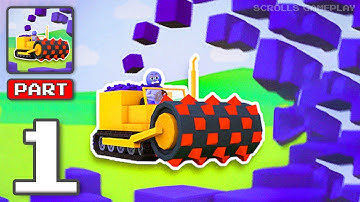 Stone Miner - Gameplay Walkthrough Part 1 - Crafting Tools for Better Mining (iOS, Android)