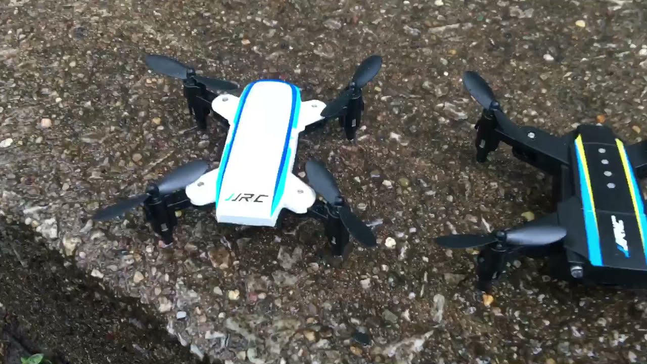 JJRC JJI x JJII Micro Foldable Drone Set - 2 Drones for the price
