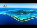 4K Tropical Paradise【リラックス音楽】タヒチ・モルディブ・ハワイ・バリ世界の南国リゾートビーチ集|Relaxing Resort Scenery→