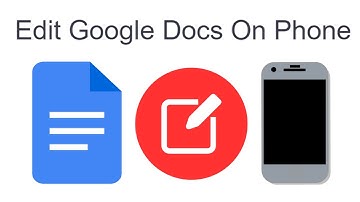 how to edit google docs on phone
