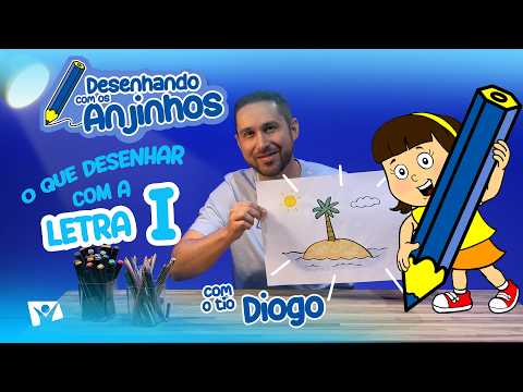 What to draw with the LETTER I? ✏️ Drawing with the Little Angels