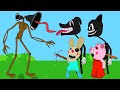 Piggy  , Cartoon Cat , Cartoon Dog Save Bunny VS Siren Head  - Roblox Piggy Animation - GV Studio