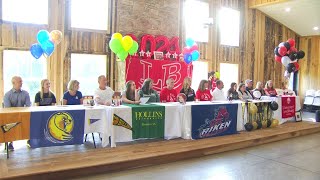 Lord Botetourt girls basketball signing day