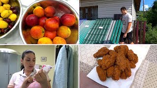 VLOG : Про крышу / Готовим крылышки KFC / Блок и еще раз блок / Мама Вика