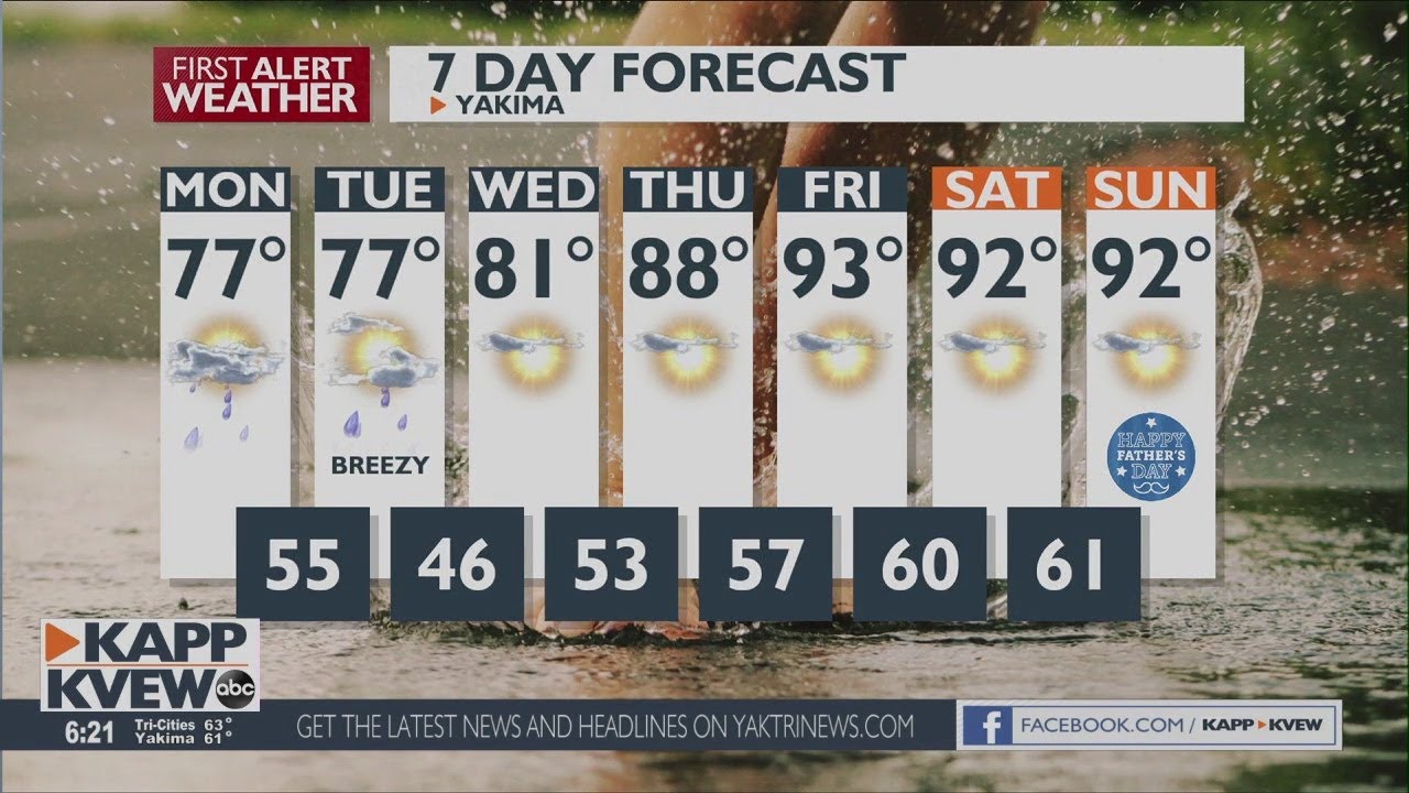 Storm chances ahead Monday - YouTube