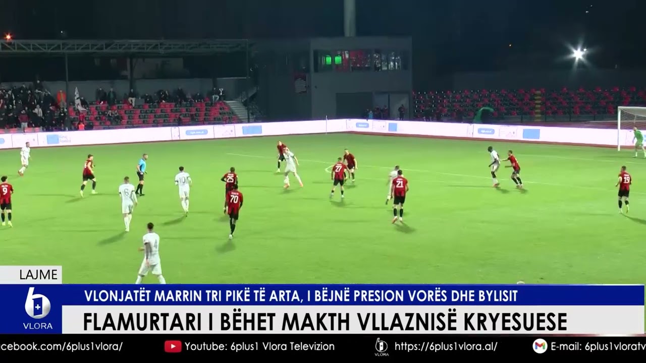 Flamurtari makth Vllaznisë kryesuese. Vlonjatët marrin tri pikë, i bëjnë presion Vorës dhe Bylisit