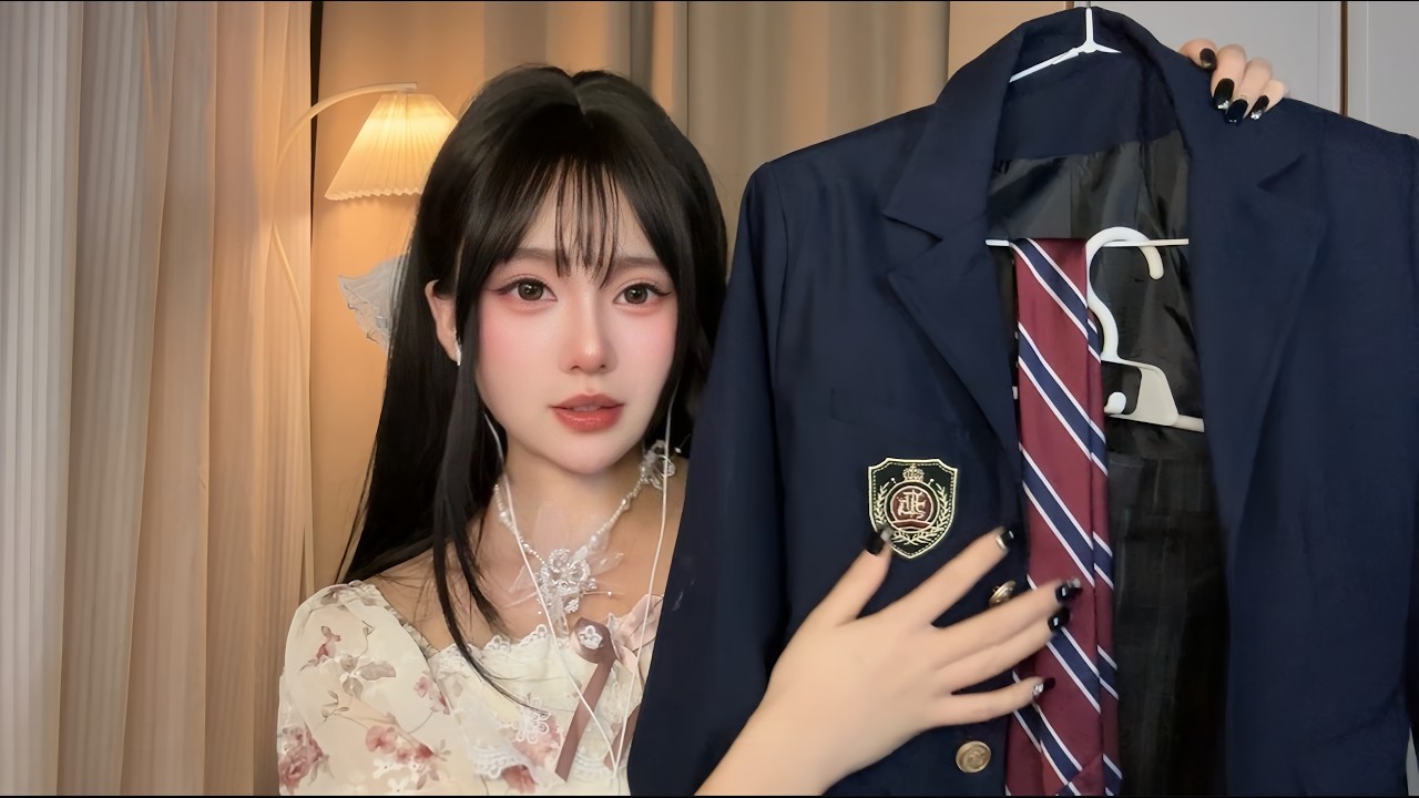 【ASMR助眠】沉浸式哄睡｜为你设计专属妆容｜搭配衣物｜带美瞳｜为你化妆