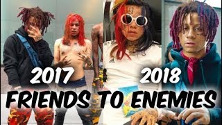 The History of 6ix9ine & Trippie Redds Beef (Friends To Enemies)