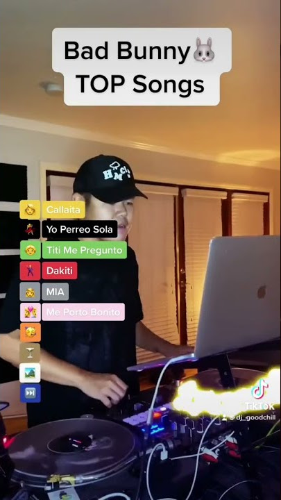 【DJ】Easy to Study Bad Bunny in 1 min #shorts #badbunny