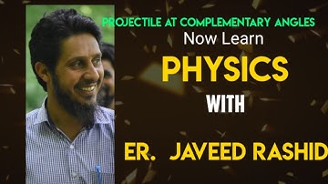 Projectile at complementary angles