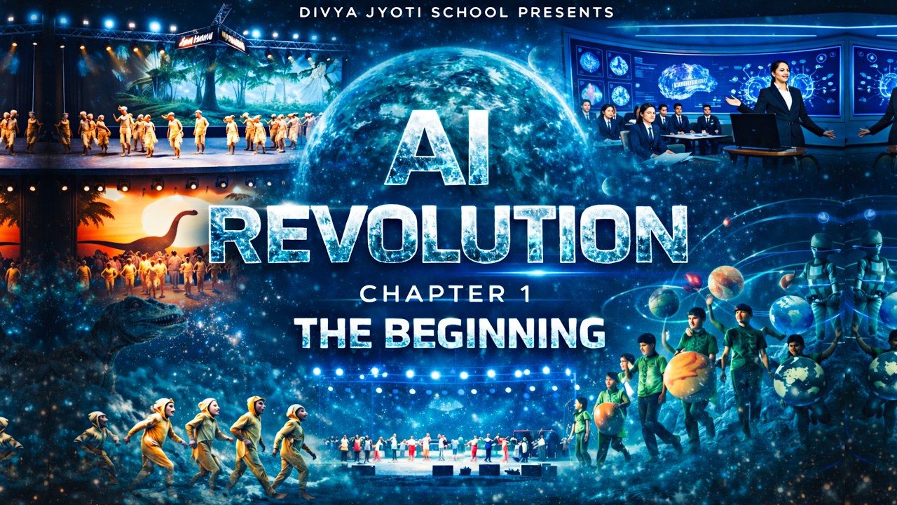 AI Revolution: Chapter 1 – The Beginning of a New Era | Divya Jyoti School Daman | Annual Day 2025