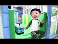 Tayo Indoor Playground Fun for Kids Cafe Baby Play Area Family Slides Ball Carbot Car Toy Hunt Play