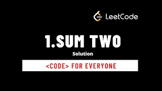 LeetCode #1 Two Sum Coding Challenge - Interview Question Solution