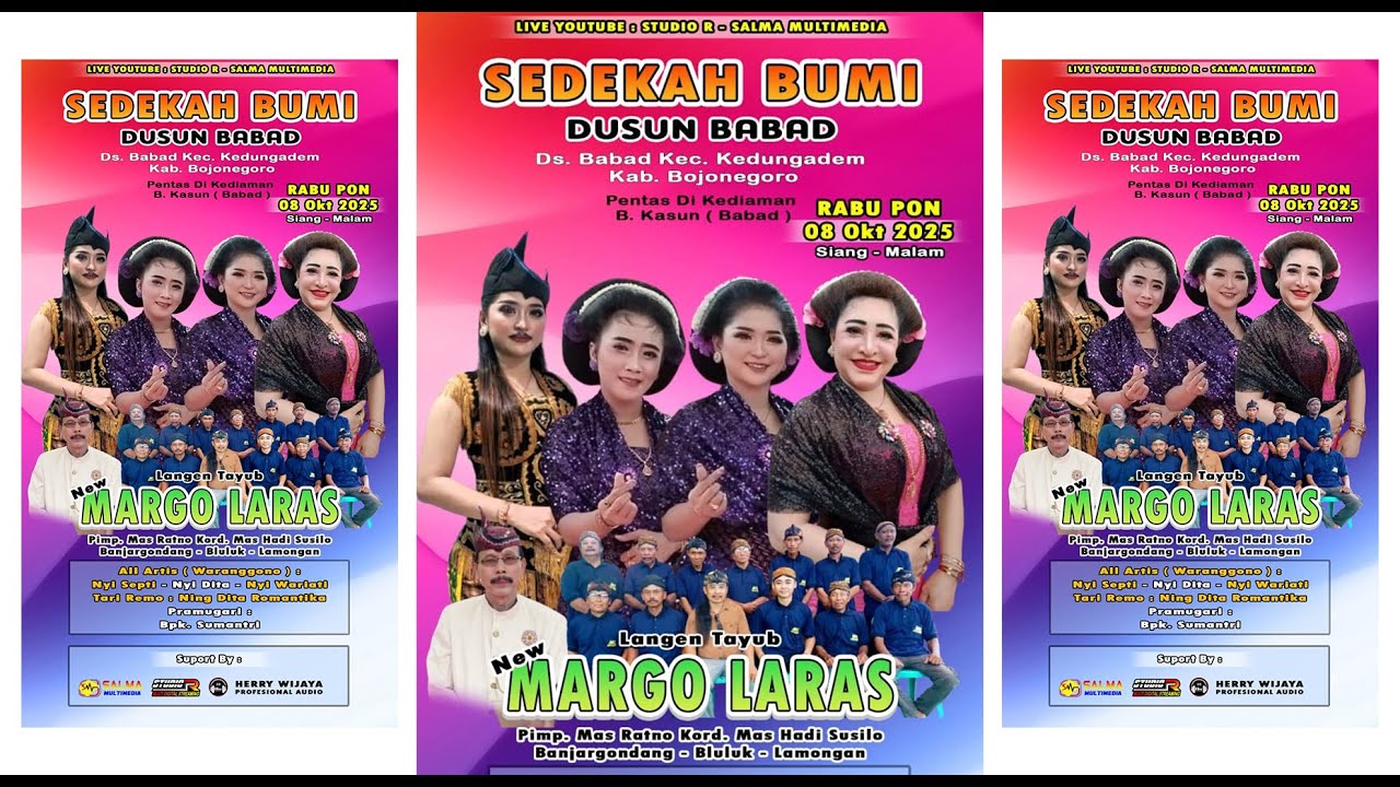 🔴LIVE TAYUB NEW MARGO LARAS SEDEKAH BUMI DUSUN BABAD - DS. BABAD KEDUNGADEM