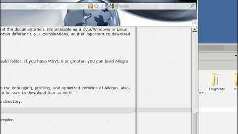 Configuring Allegro for Code::Blocks