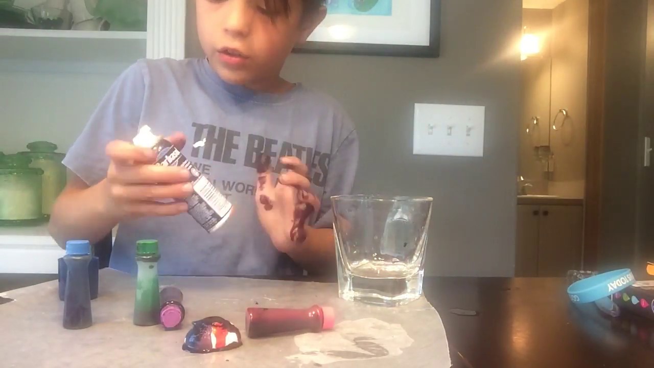 Easy Food Coloring Experiment YouTube