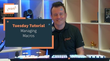 Tuesday Tutorial : Managing Macros