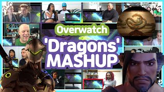 Overwatch Animated Short “Dragons” reaction MASHUP