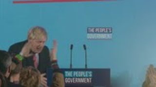 UK PM's victory speech after election win