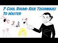 7 cool roundhouse kicks to master  animated breakdown emon rashid