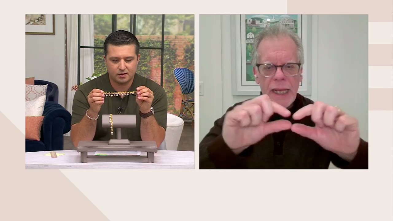 Honora x Diamonique Oval Rolo Charm Bracelet, Sterling Silver on QVC