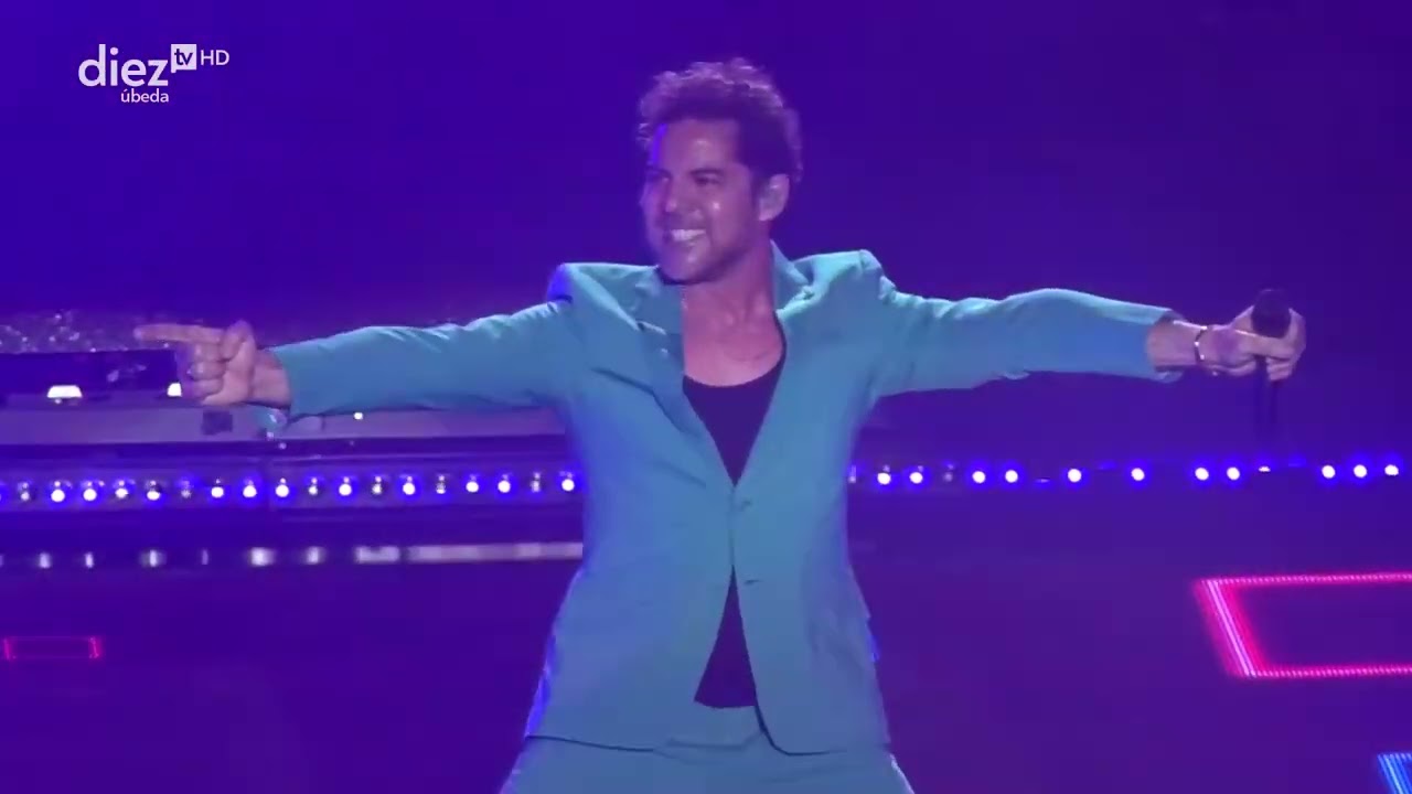 Festmuve 2023. Concierto de David Bisbal en Úbeda