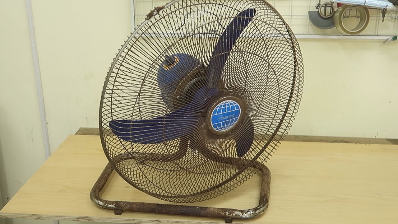 Restoration 500mm wingspan fan // Recycle aluminum coil from the manufacturer