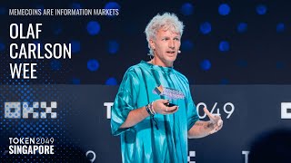 Famous Olaf Carlson Wee - Memecoins are Information Markets - TOKEN2049 Singapore 2025 Net Worth