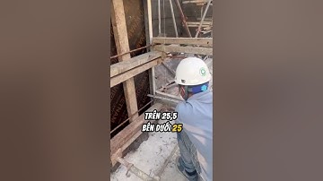Kiểm tra nghiệm thu cốp pha cột #kinhnghiemxaydung #giamsatthicong #giamsatxaydung