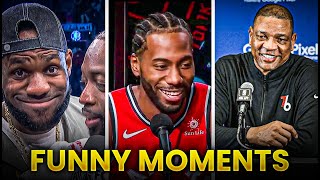 Interviews Bloopers: NBA Players Funny Moments