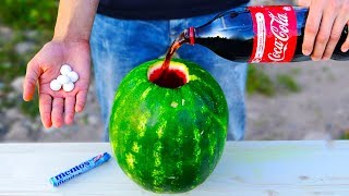5 CRAZY TRICKS WITH WATERMELON 5 CRAZY TRICKS WITH WATERMELON