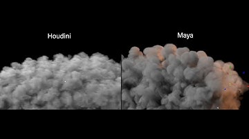 Maya Bifrost Vs Houdini Pyro Viewport