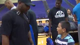 Former Angleton star and current Detroit Lion Quandre Digsquandre gives back
