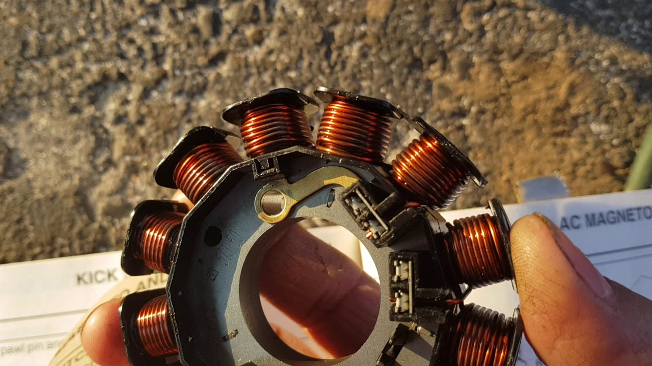 Yamaha WR450 charging system diagnosis