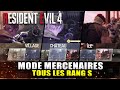 Resident Evil 4 : Mode Mercenaires (Tous les RANG S) Village / Château / Île