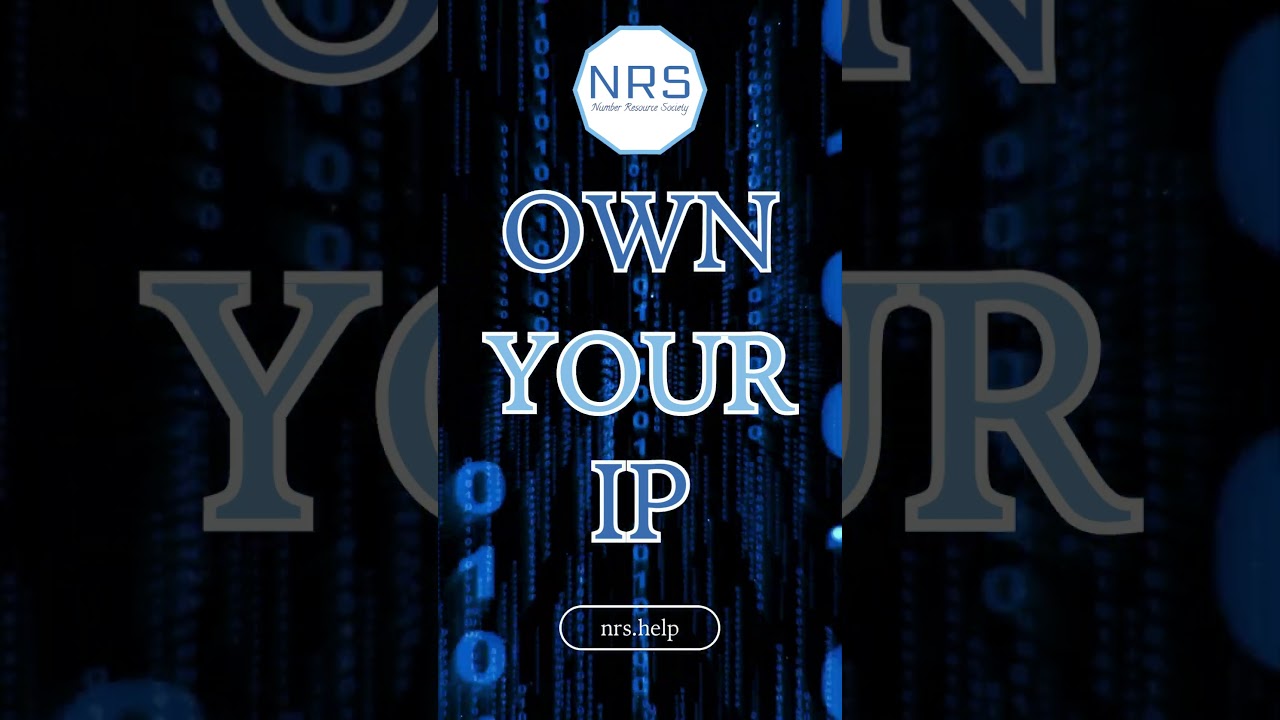 Don't just be an IP address user, be an owner!