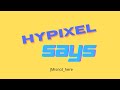 Hypixel Says