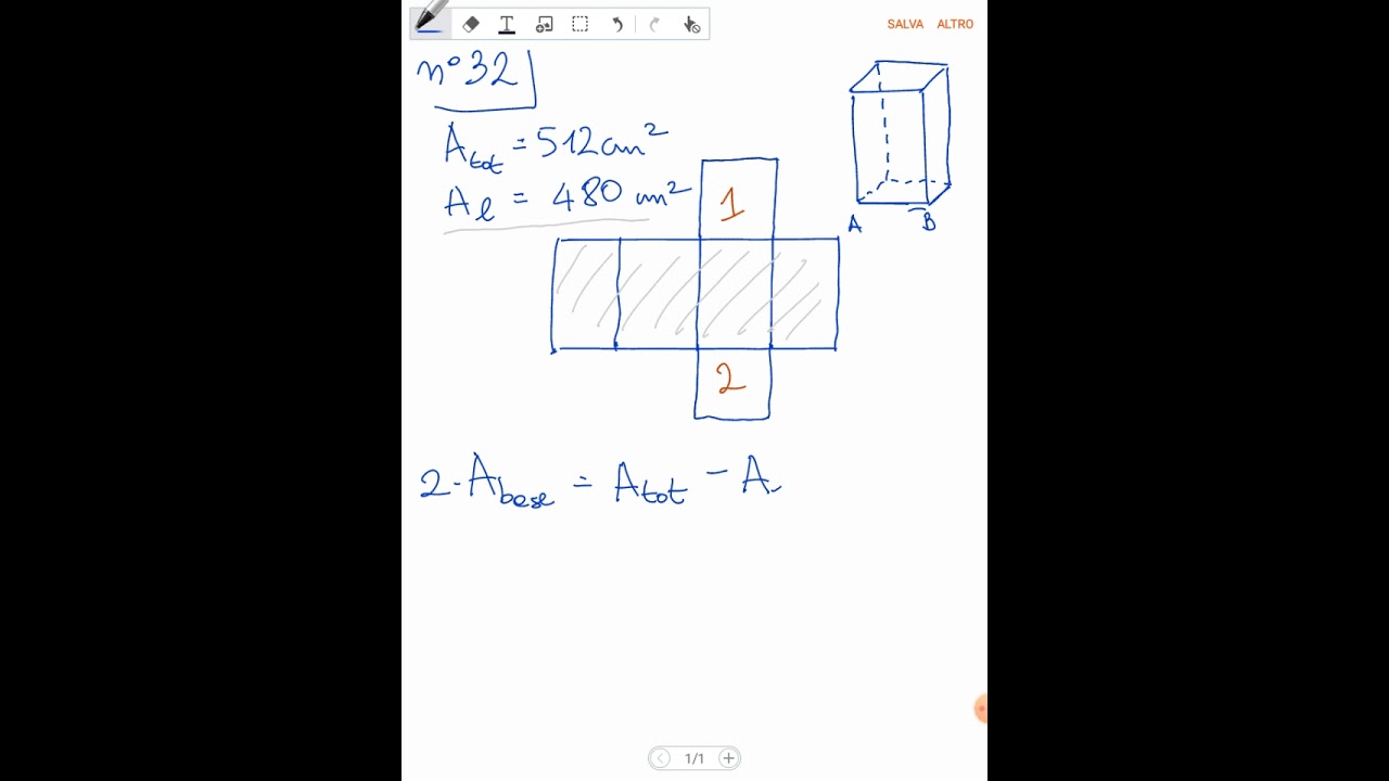 Solido - calcolo spigolo di base