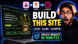 Stitch + Claude + Elementor Workflow | From Design to Live WordPress Website in Minutes