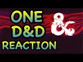 D&amp;D5E:  ONE D&amp;D REACTION