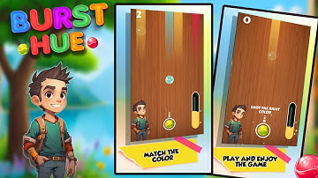 Burst Hue || Construct 3 Game Template || Source code