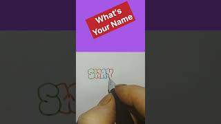 Information Name writing on request || bubble letters #calligraphy #alphabets #shorts Guide