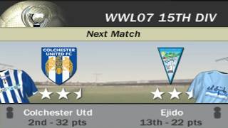FIFA 07 | WWL 07 15th Division Week 17 Match 12 - Colchester Utd vs Ejido [AI vs AI]