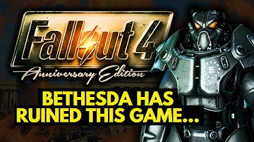 Fallout 4 Anniversary Edition is Terrible! Is Bethesda Ruining Fallout? Hot Take Rant!