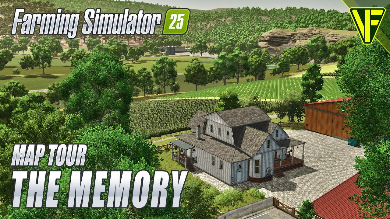 Full of New Fruits & Productions! | The Memory | FS25 Map Tour