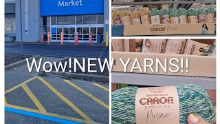 JUST ARRIVED! ✨️NEW YARNS AT WALMART. 🧶YOU MUST SEE NOW...!👀🥰😉