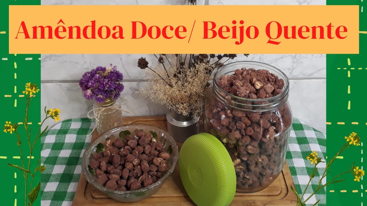 RECEITA do melhor BEIJO QUENTE... / RECIPE for the best HOT KISS ...